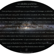 Calendrier sPaixcial envers